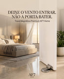 Kit 4 Travas Magnéticas Premium para Porta Slim Inox – Fixador Forte e Discreto AF7 Home