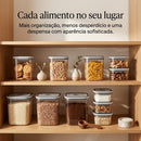 Kit 12 Potes Herméticos Premium AF7HOME™ |Organização Elegante para Cozinhas Modernas