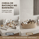Cesto Organizador Maison Cotton™ – Corda de Algodão com Alças em Couro